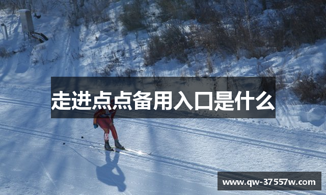 走进点点备用入口是什么